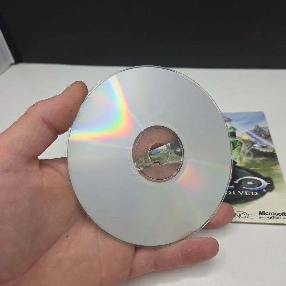 Halo Combat Evolved PC CD-ROM 2003 Video Game Master Chief Gearbox Bungie Vintag